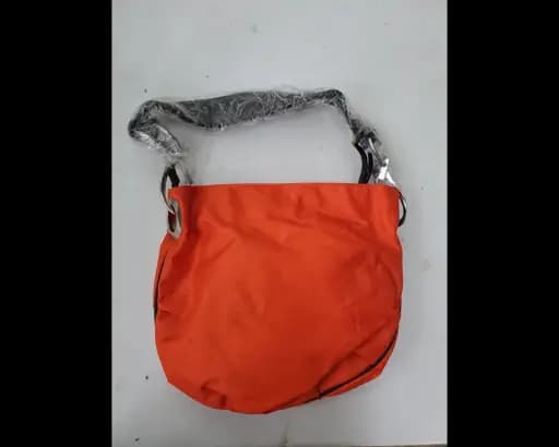 Mandarina Duck orange nylon bag