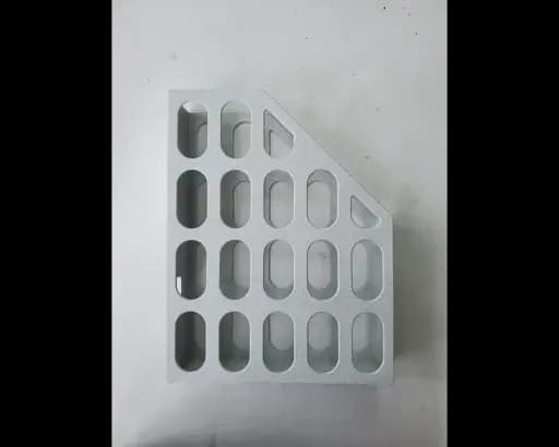 Vintage granite magazine rack