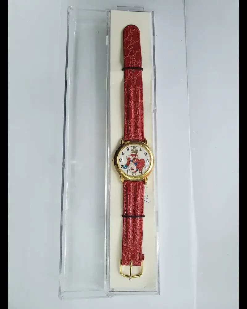 Vintage santa christmas watch