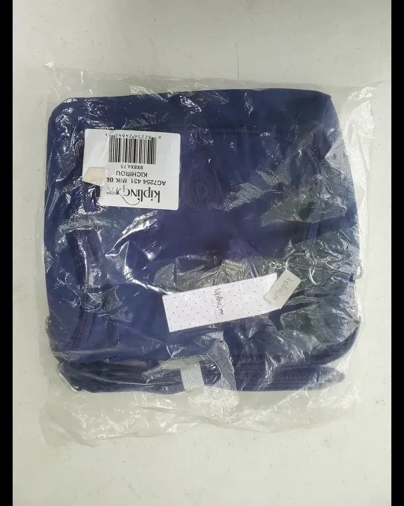 Kipling Kichirou Ink Blue Bag