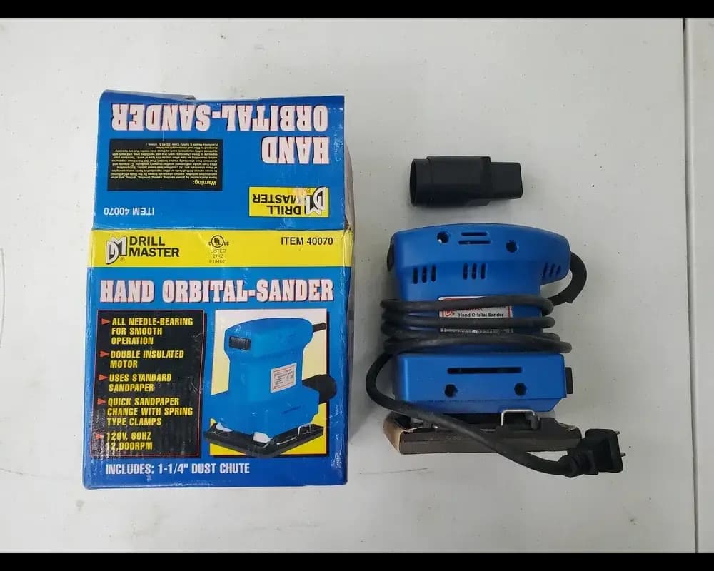 Drill Master item 40070 sander