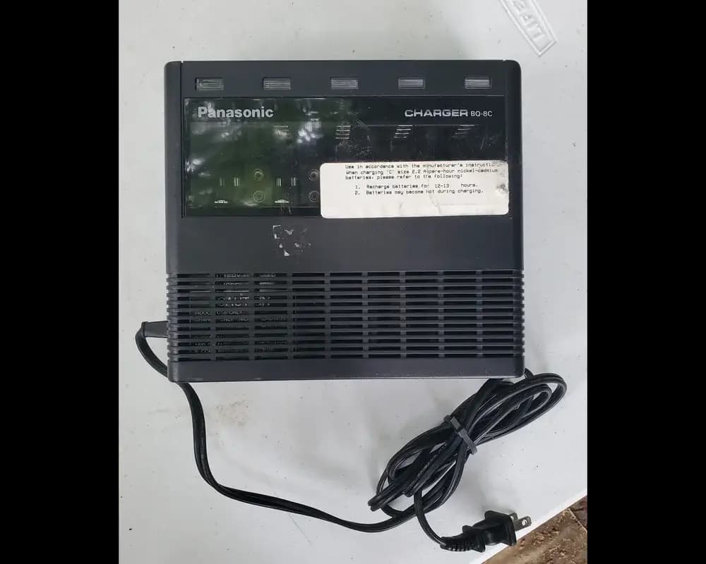 Panasonic battery charger BQ-8C