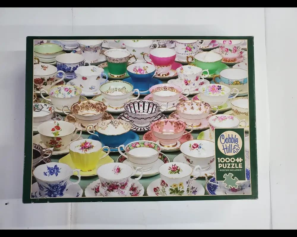 Cobble Hill Teacup Collection puzzle