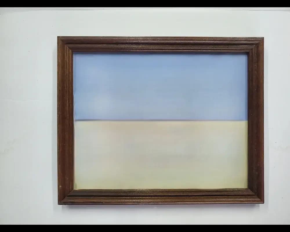 Mark Rothko style abstract print